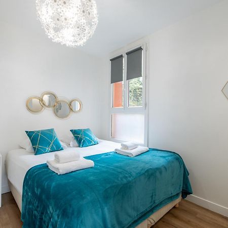 Spacious And Bright 2-Bedroom Large Apartment Very Close To Paris - Near Metro Boulogne-Billancourt Buitenkant foto