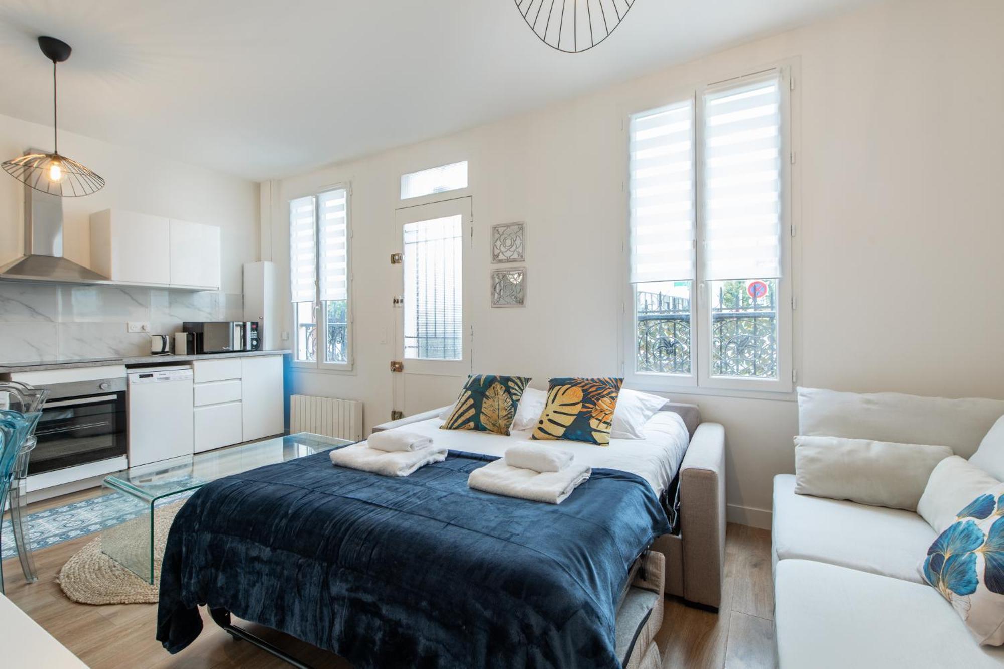 Spacious And Bright 2-Bedroom Large Apartment Very Close To Paris - Near Metro Boulogne-Billancourt Buitenkant foto