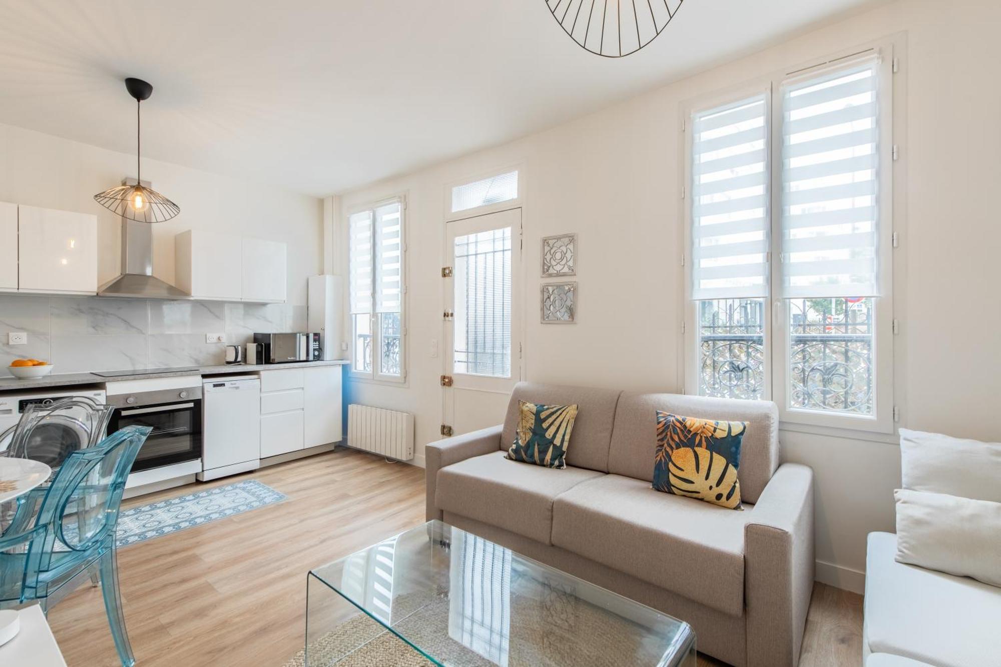Spacious And Bright 2-Bedroom Large Apartment Very Close To Paris - Near Metro Boulogne-Billancourt Buitenkant foto